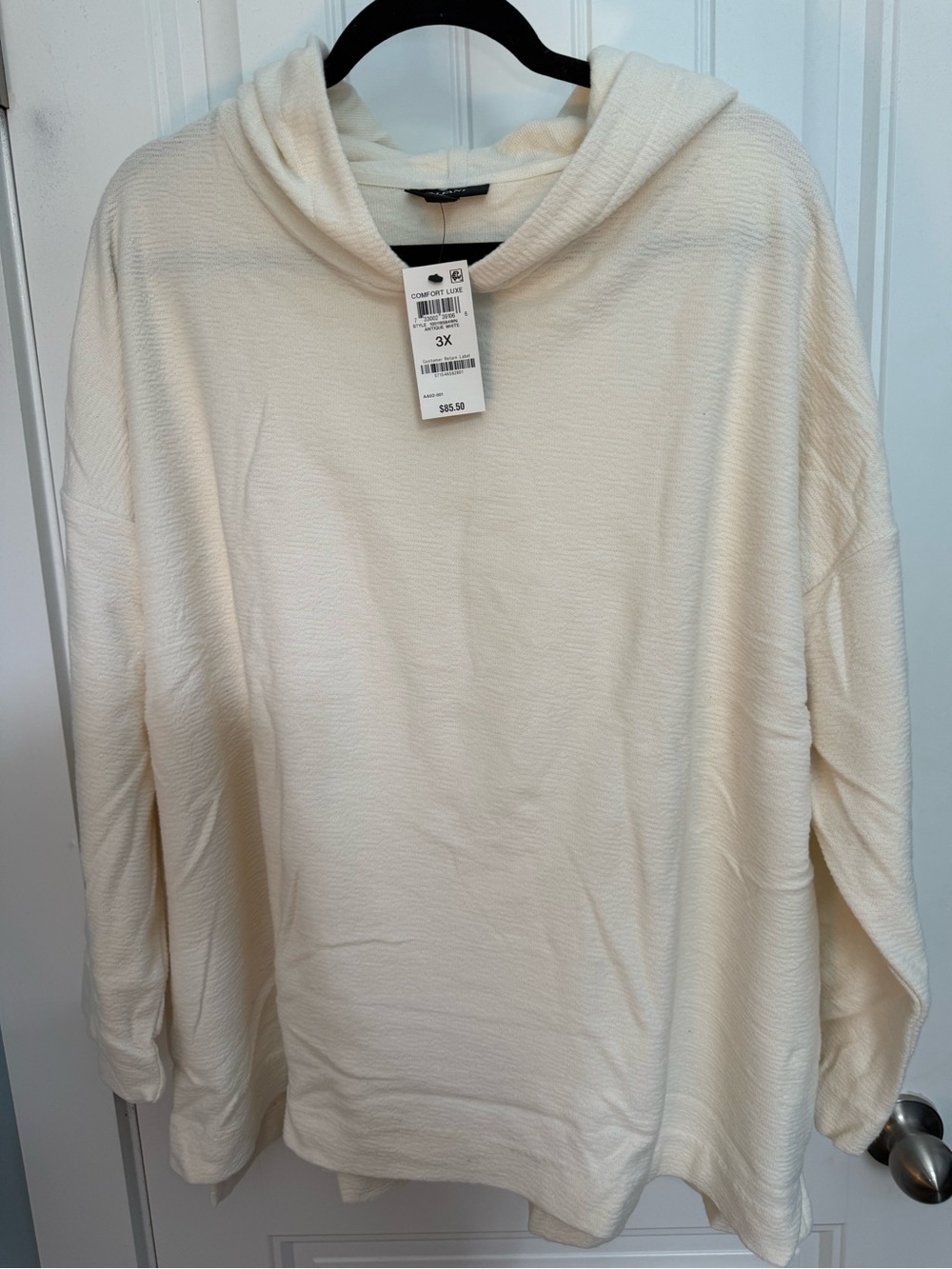 Women’s Cream Alfani Hooded Sweater